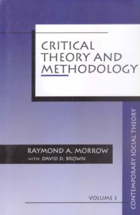 cover of the book Critical Theory and Methodology