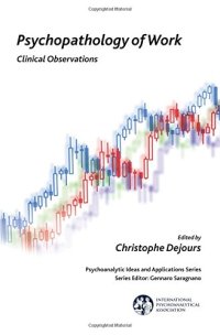 cover of the book Psychopathology of Work: Clinical Observations