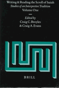 cover of the book Writing and Reading the Scroll of Isaiah: Studies of an Interpretive Tradition