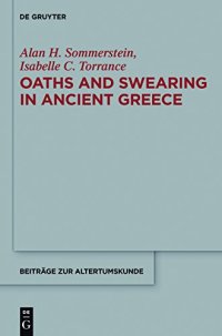 cover of the book Oaths and Swearing in Ancient Greece