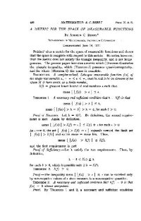 cover of the book Metric for the Space of Measurable Functions