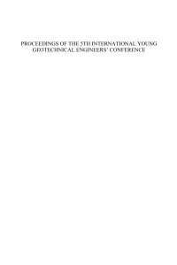 cover of the book Proceedings of the 5th International Young Geotechnical Engineers' Conference : 5th iYGEC 2013