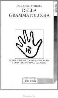 cover of the book Della grammatologia