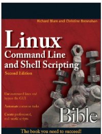 cover of the book Linux Command Line and Shell Scripting Bible