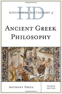 cover of the book Historical Dictionary of Ancient Greek Philosophy