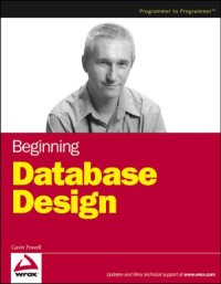 cover of the book Beginning Database Design