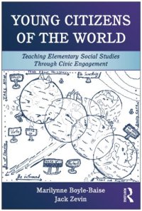 cover of the book Young Citizens of the World: Teaching Elementary Social Studies Through Civic Engagement