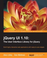 cover of the book jQuery UI 1.10  The User Interface Library for jQuery