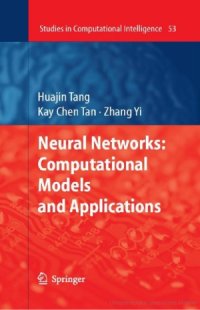 cover of the book Neural Networks  Computational Models and Applications