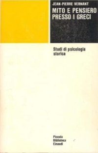 cover of the book Mito e pensiero presso i Greci