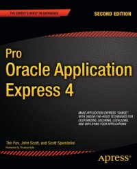 cover of the book Pro Oracle Application Express 4