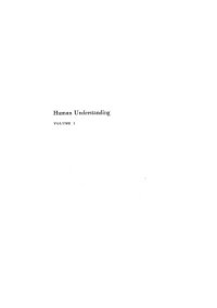 cover of the book Human Understanding, Part I: The Collective Use and Evolution of Concepts