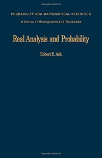 cover of the book Real Analysis and Probability