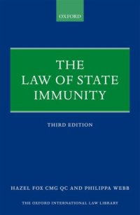 cover of the book The Law of State Immunity