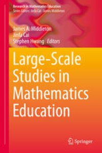 cover of the book Large-Scale Studies in Mathematics Education