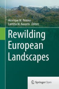 cover of the book Rewilding European Landscapes