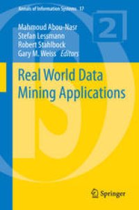 cover of the book Real World Data Mining Applications