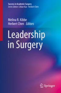 cover of the book Leadership in Surgery