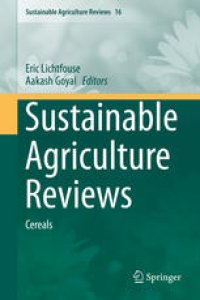 cover of the book Sustainable Agriculture Reviews: Cereals