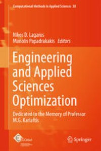 cover of the book Engineering and Applied Sciences Optimization: Dedicated to the Memory of Professor M.G. Karlaftis