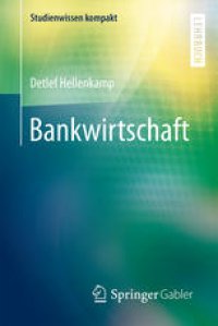 cover of the book Bankwirtschaft