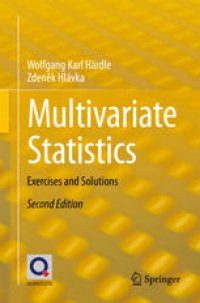 cover of the book Multivariate Statistics: Exercises and Solutions