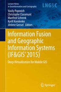 cover of the book Information Fusion and Geographic Information Systems (IF&GIS' 2015): Deep Virtualization for Mobile GIS