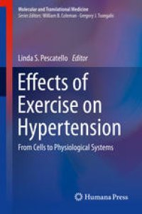 cover of the book Effects of Exercise on Hypertension: From Cells to Physiological Systems