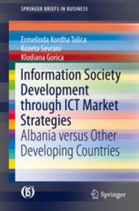 cover of the book Information Society Development through ICT Market Strategies: Albania versus Other Developing Countries