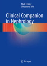 cover of the book Clinical Companion in Nephrology