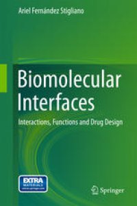 cover of the book Biomolecular Interfaces: Interactions, Functions and Drug Design