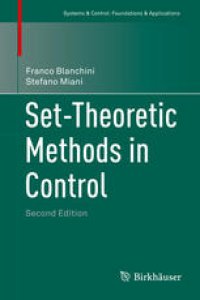 cover of the book Set-Theoretic Methods in Control