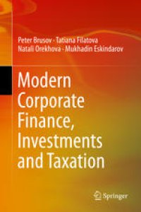 cover of the book Modern Corporate Finance, Investments and Taxation