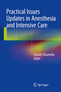 cover of the book Practical Issues Updates in Anesthesia and Intensive Care