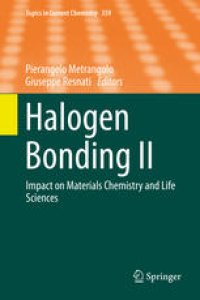 cover of the book Halogen Bonding II: Impact on Materials Chemistry and Life Sciences