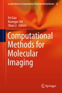 cover of the book Computational Methods for Molecular Imaging