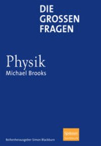 cover of the book Die großen Fragen Physik