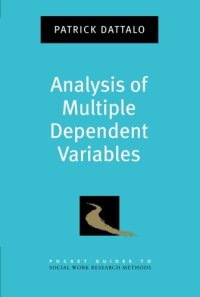 cover of the book Analysis of Multiple Dependent Variables