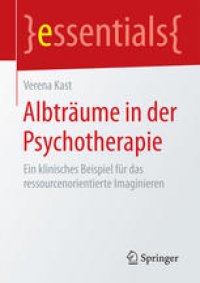 cover of the book Albträume in der Psychotherapie: Ein klinisches Beispiel für das ressourcenorientierte Imaginieren