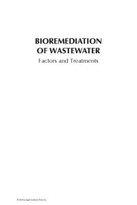 cover of the book Bioremediation of wastewater : factors and treatments