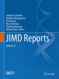 cover of the book JIMD Reports, Volume 22