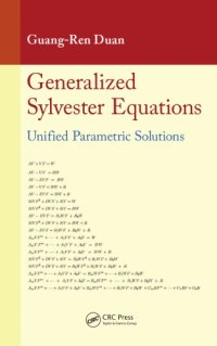 cover of the book Generalized Sylvester equations : unified parametric solutions