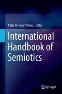 cover of the book International Handbook of Semiotics