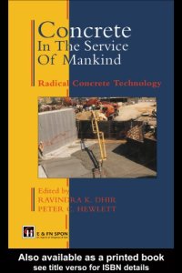 cover of the book Concrete in the Service of Mankind : Radical concrete technology