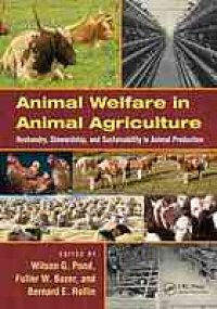 cover of the book Animal welfare in animal agriculture : husbandry, stewardship, and sustainability in animal production