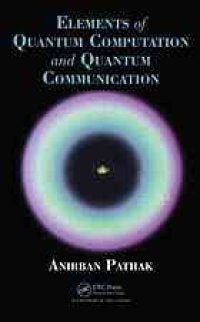 cover of the book Elements of quantum computation and quantum communication