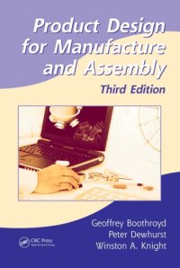 cover of the book Product Design for Manufacture and Assembly, Third Edition