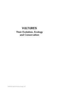 cover of the book Vultures : their evolution, ecology, and conservation