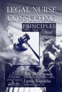 cover of the book Legal Nurse Consulting Principles, Third Edition