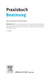 cover of the book Praxisbuch beatmung